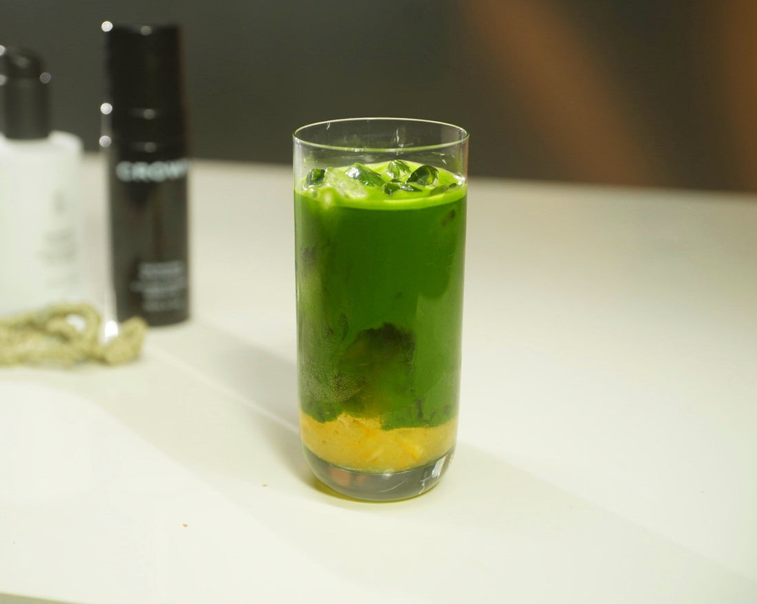 CROWN AFFAIR YUZU MATCHA LEMONADE