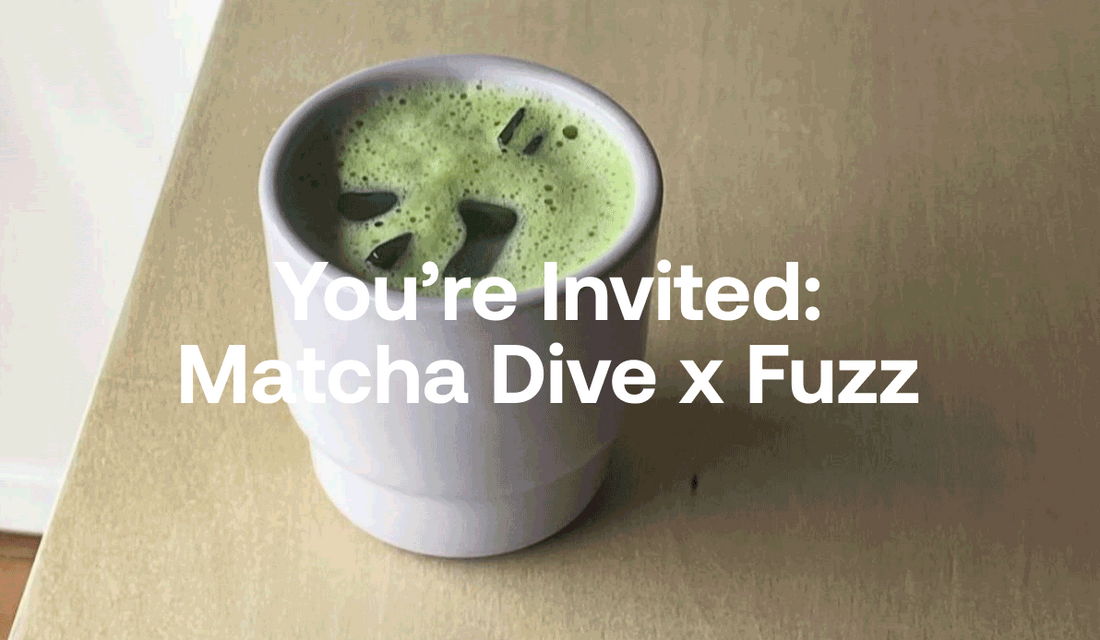 Fuzz Wax Bar and Matcha Dive Nourish your Skin